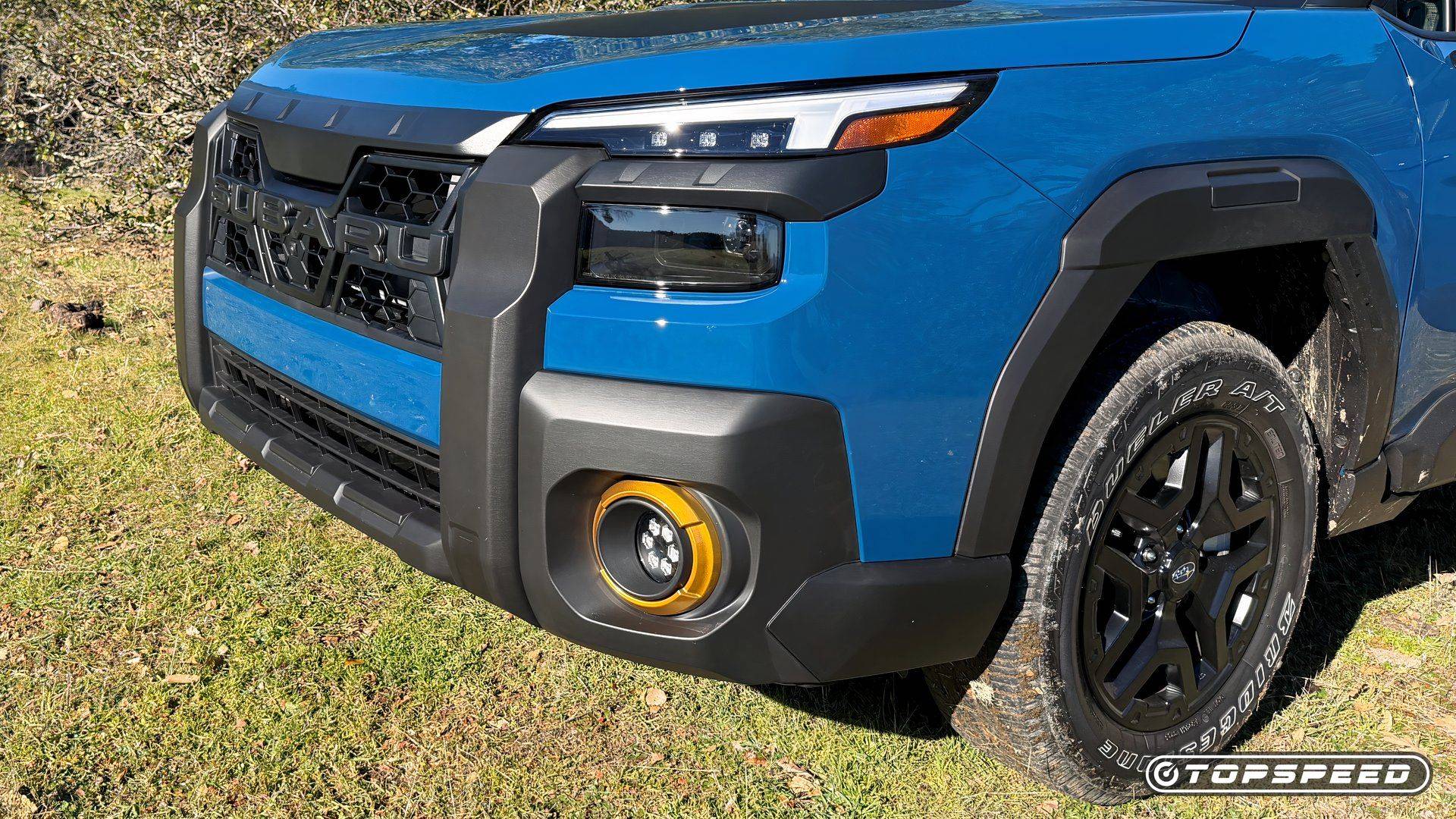 Front grille detail on the 2026 Subaru Outback Wilderness