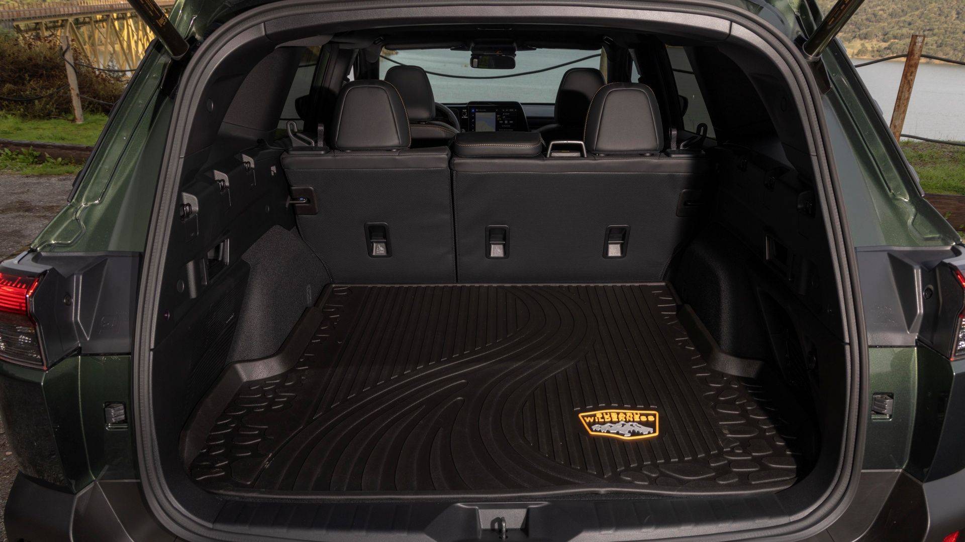 Cargo area of the 2026 Subaru Outback Wilderness