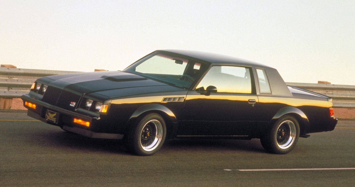1987 Buick GNX, a period rival to the Chevrolet Corvette C4