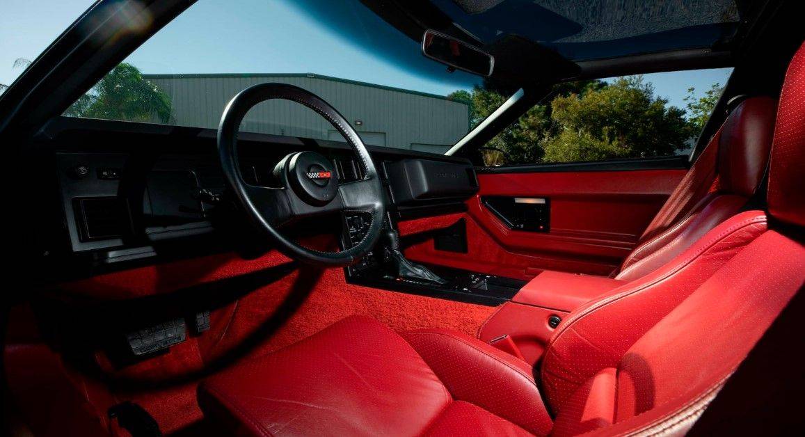 Interior of a 1984-1996 Chevrolet Corvette C4