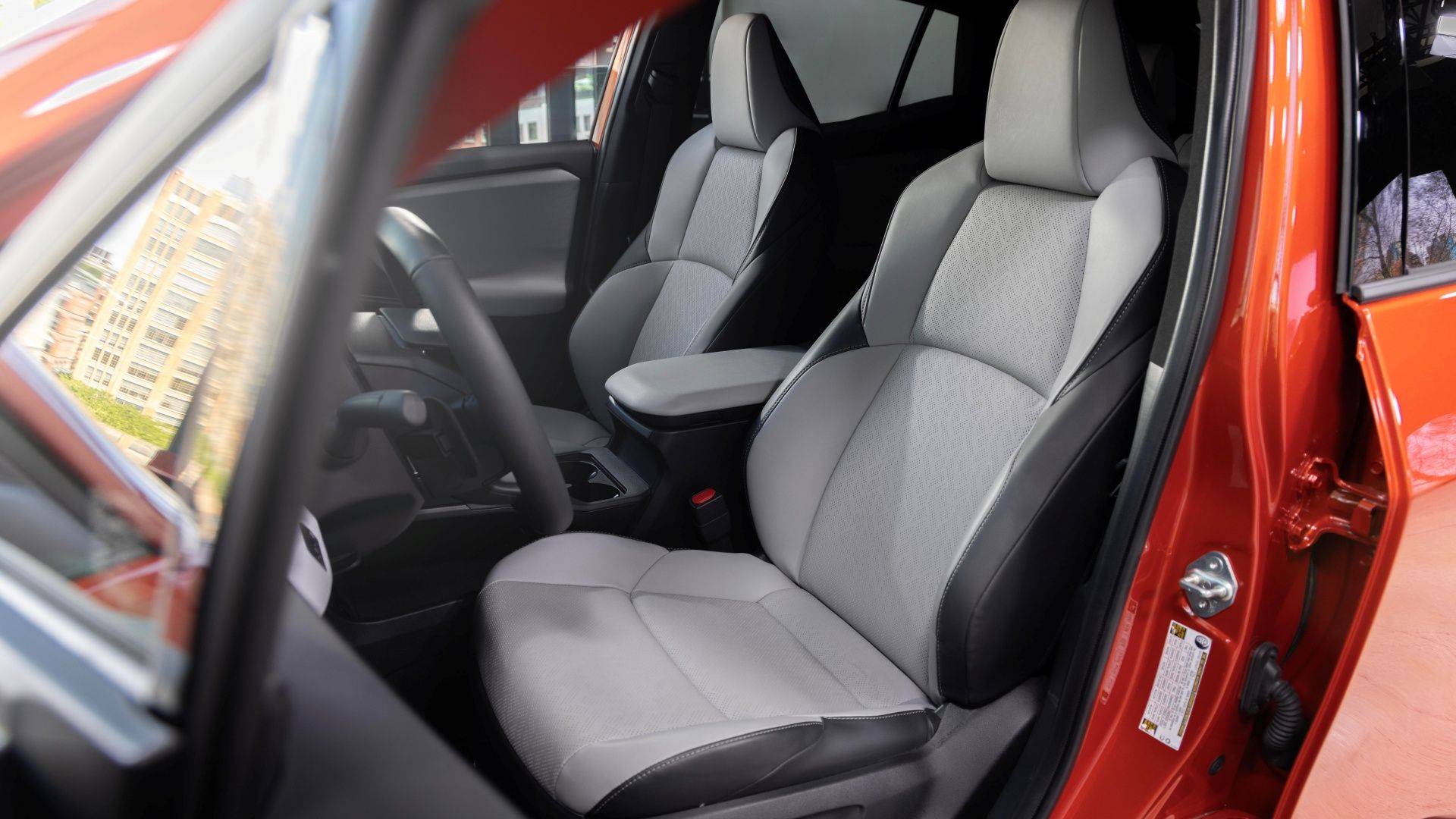 Front seats and cabin of the 2026 Subaru Uncharted